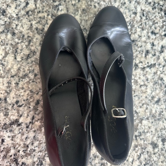 Black Character Heels/Dance Heels Size 6 - Picture 2 of 3